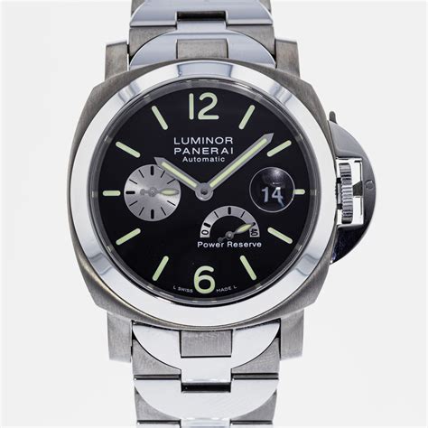 used panerai luminor power reserve pam 171 watch waterproof|Panerai Luminor Power Reserve PAM 00171 .